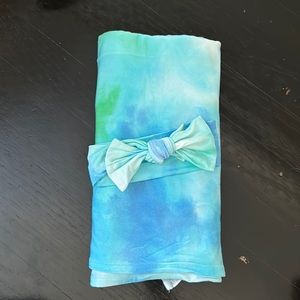 Little Sleepies swaddle and bow